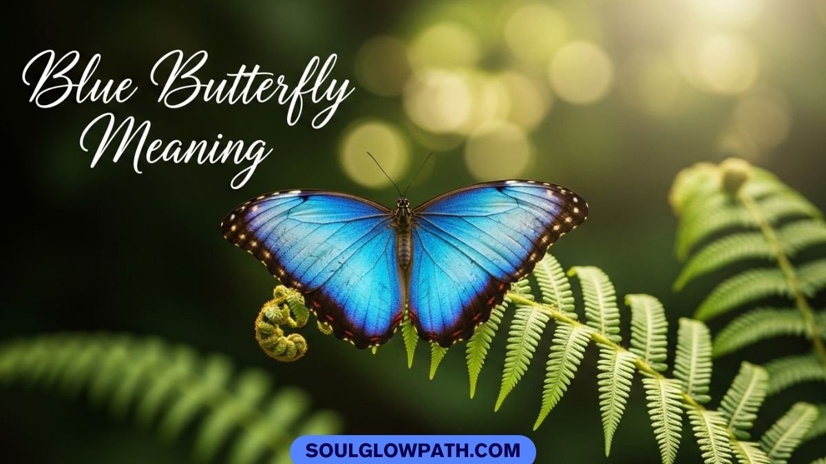 Blue Butterfly Meaning