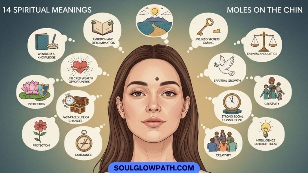 mole on chin personality traits female leadership and confidence