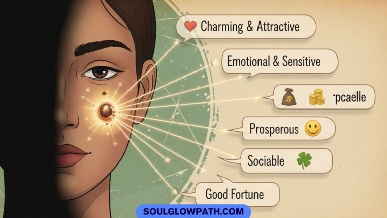 Mole on the cheek meaning and symbolism on human face