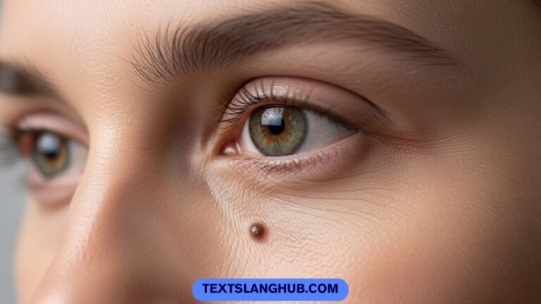 mole on the eye meaning and spiritual symbolism