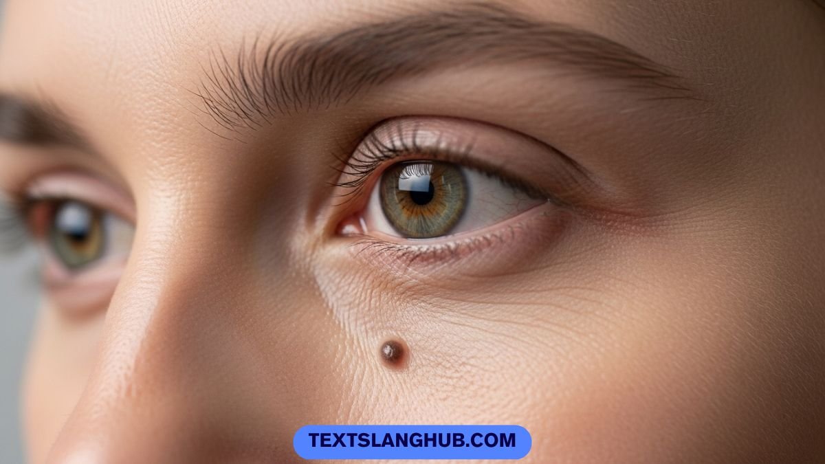 mole on the eye meaning and spiritual symbolism
