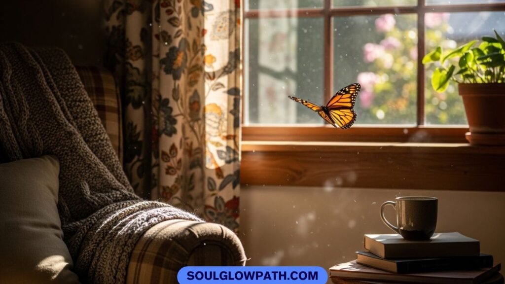 Orange butterfly meaning in house spiritual symbolism