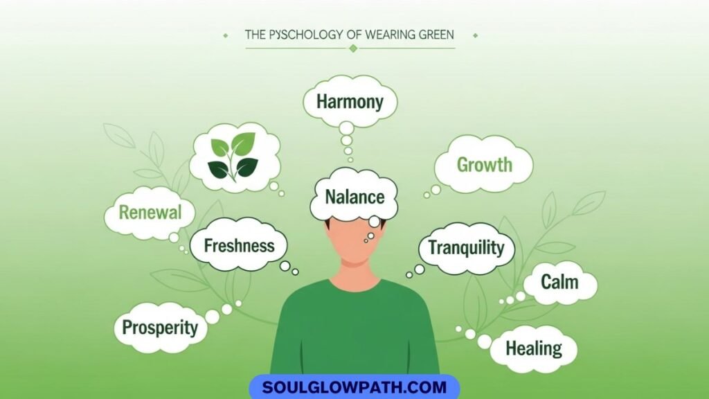 Psychology of Wearing Color Green