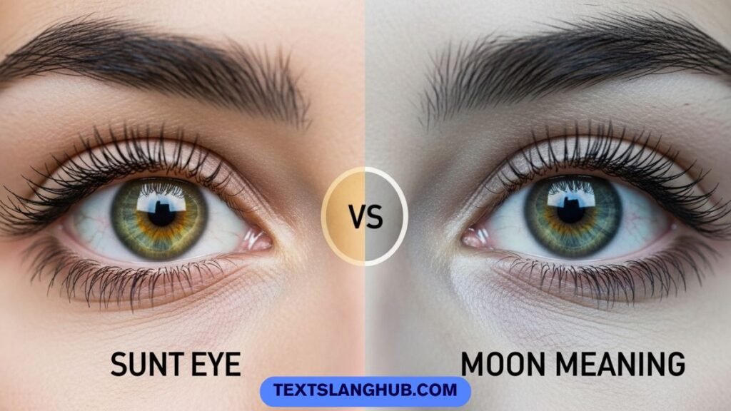mole on right eye vs left eye meaning astrology