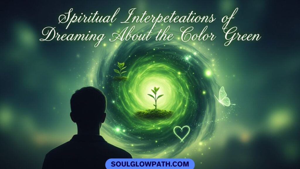 Spiritual Interpretations of Dreaming About the Color Green