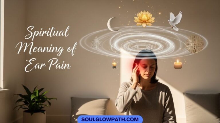 Spiritual meaning of ear pain showing energy imbalance and inner awareness