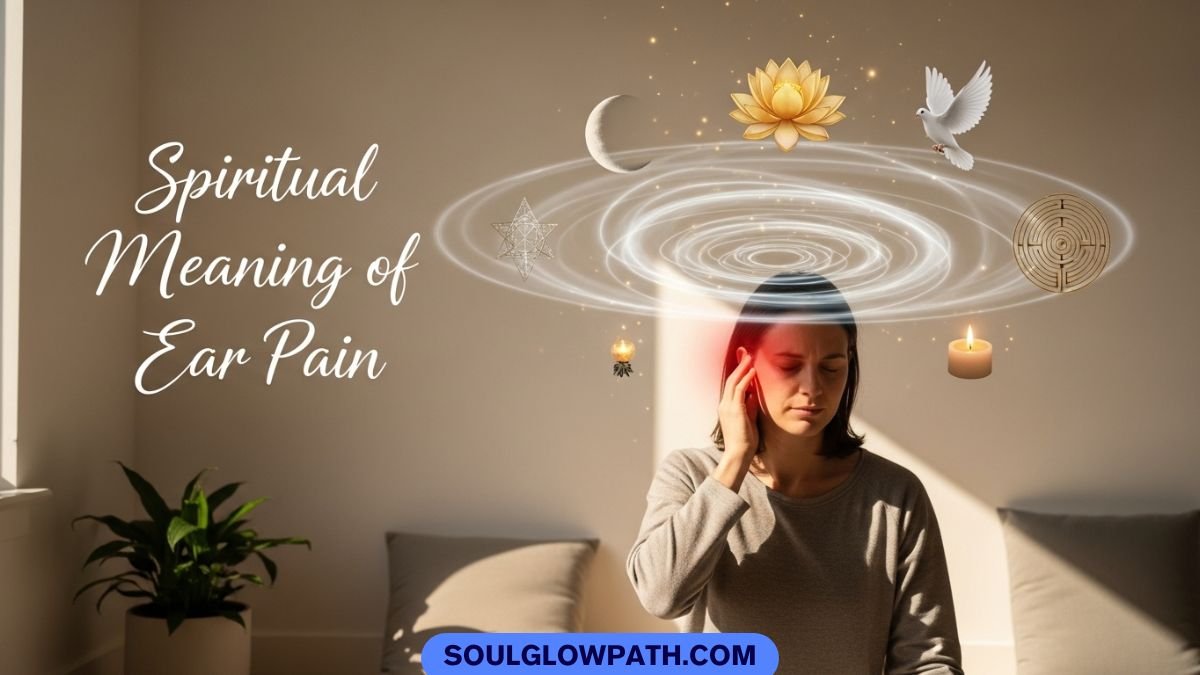 Spiritual meaning of ear pain showing energy imbalance and inner awareness