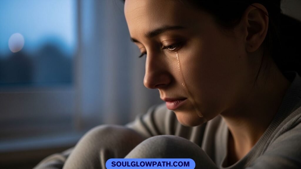 spiritual meaning of watery eyes and emotional release