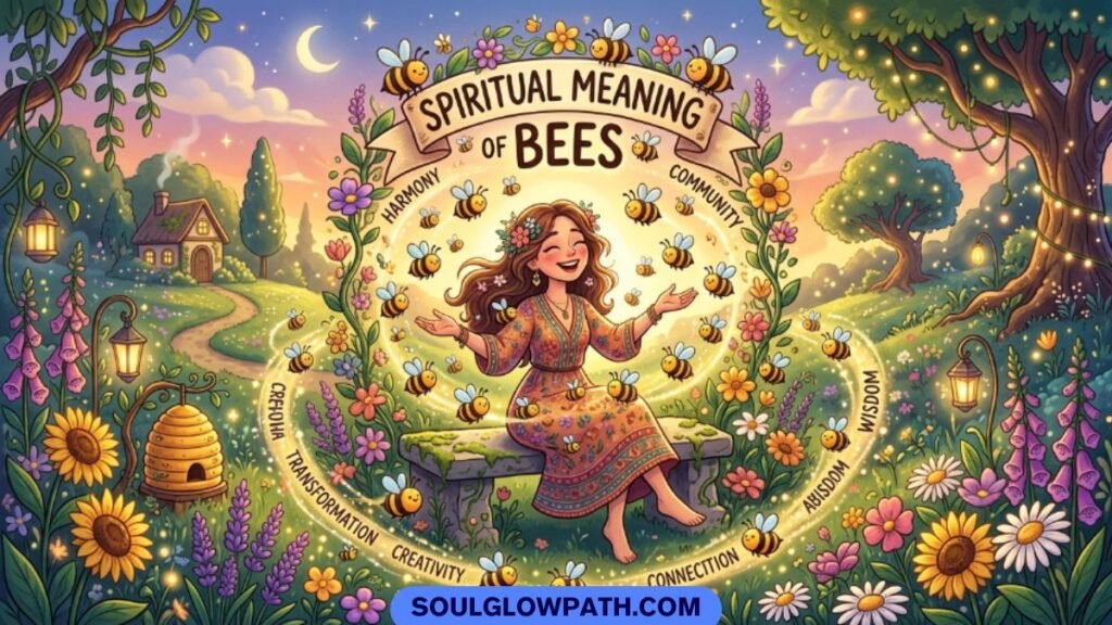 Spiritual Meaning of Bees Flying Around You