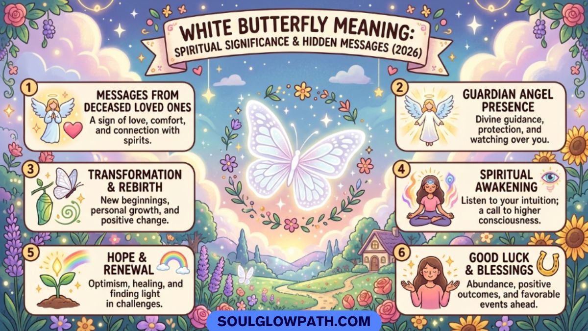 White butterfly meaning